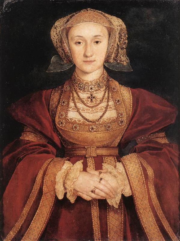 HOLBEIN, Hans the Younger Portrait of Anne of Cleves sf oil painting image